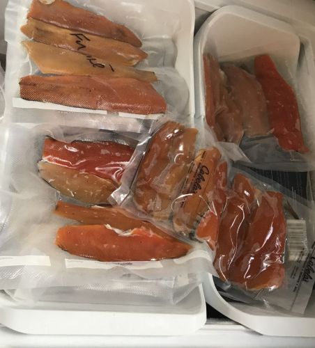 Sealed salmon